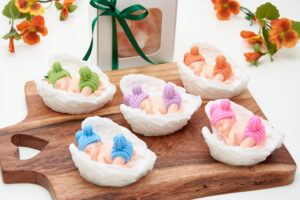 Baby on Wing | Christening Gift | 1st Birthday Party | Newborn Baby Shower Gift for Guests | Cute Baby First Gift